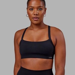 LSKD Momentum Sports Bra Black - Small